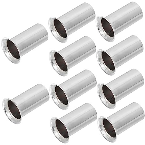 CTIRCHIU 10pezzi Manicotto Di Flangiatura in Materiale Robusto Per Lampadario Candela Accessori Di Illuminazione Per Lampadari in Cristallo