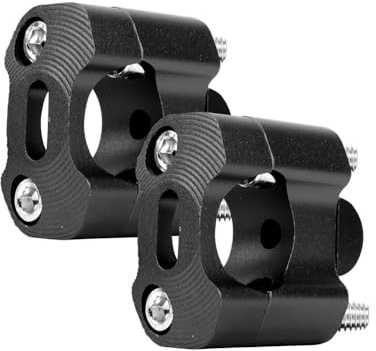 ClampHandlebar Riser Motorcycle Handlebar Clamp 22mm 28mm For 7/8 Motorbike 1 Pair Risers Adapter Off Road Bar Clamps