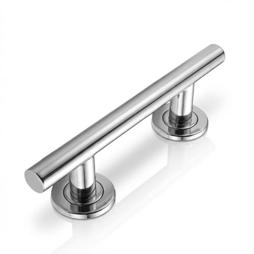 Stainless Straight Grab Rail 35cm – Rust Resistant Shower Rail with Concealed Fixings – Strong Grab Rail for Bathroom Safety – Stylish Hand Rail for Elderly, Disabled Aids and Everyday Support