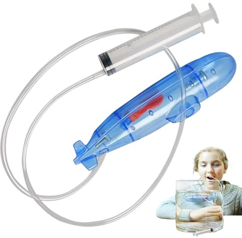 U-Boot-Spielzeug Für Und Mädchen – Wissenschaftliches Experimentierset Für Kinder | Pädagogisches Tauchmodell Für Mint-Lernen, Schulprojekte Und Badespaß – Denksportaufgabe Als Geschenk Zum BAU