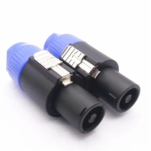 Cavo audio 1/2/5 pezzi 4 poli maschio NL4FC connettore Speakon 4 pin femmina(2Pcs)