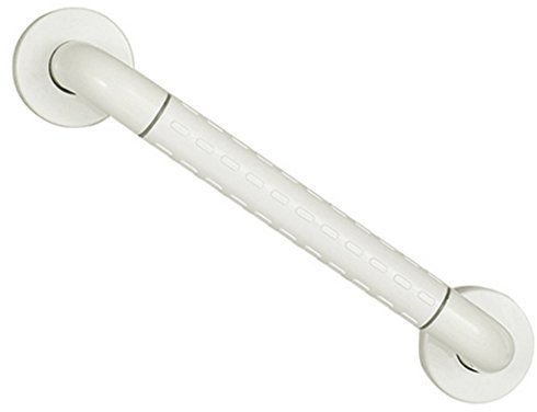 Haltegriff,Addfun®304 Edelstahl Bad Badewanne Geländer Dusche Handgriff Sicherer Rutschfester Griff Haltegriff für Älter und Kinder(Weiß,50cm)