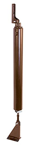 Prime Line MP5173 - Chiudiporta pneumatico, 26,7 cm, marrone canadese, regolabile, peso medio, confezione da 1