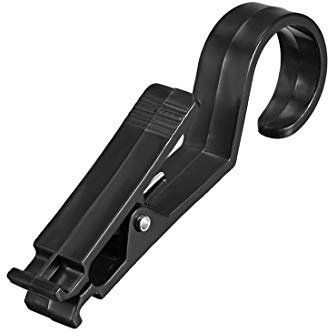 sourcing map 10Stk Gardinen Vorhang Haken Clips für Gardinen Kleidung und Heimtextilien Plastik Schwarz