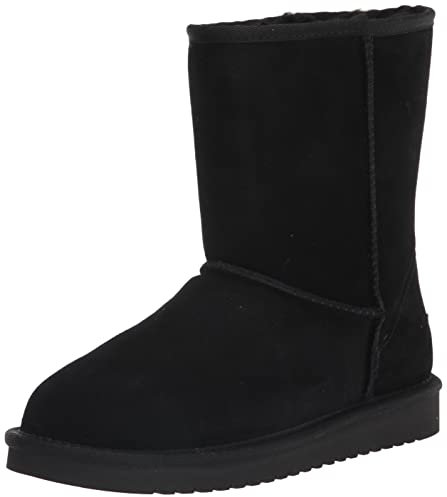 Koolaburra by UGG Womens Koola Short Fashion Boot, Black, 5 Wide US