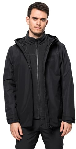 Jack Wolfskin Chaqueta Taubenberg 3 en 1 Jkt M para Hombre