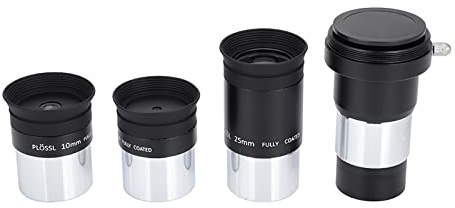 Powerseeker 127Eq-Linser, 1,25-Tums Plus-Teleskop-Okularset 4 10 25 Mm 2 X Barlow-Lins-Set För Astronomi