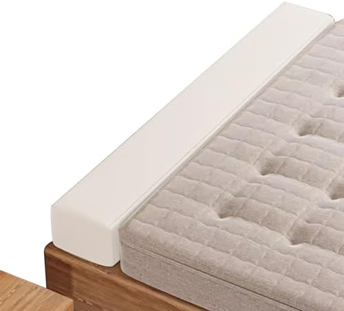 ENHEN Matratzenverlängerung Weiße Matratze Extender für Full/Twin/Queen/Cal King/Königsking Bett, Schwamm mit Hoher Dichte mit Abnehmbarer Abdeckung, Kopfteil/Wand/Bettlückenfüller (Size : 36x5x8/91