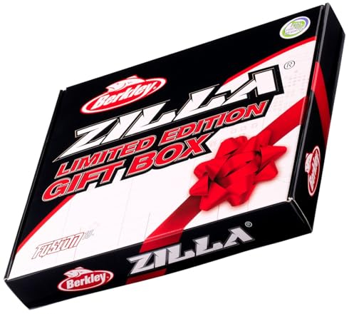 Berkley Zilla Gift Box - Geschenkbox Hecht, Angelset, Geschenk für Angler, Anglergeschenk, Köderbox, Angelbox, Hechtköder
