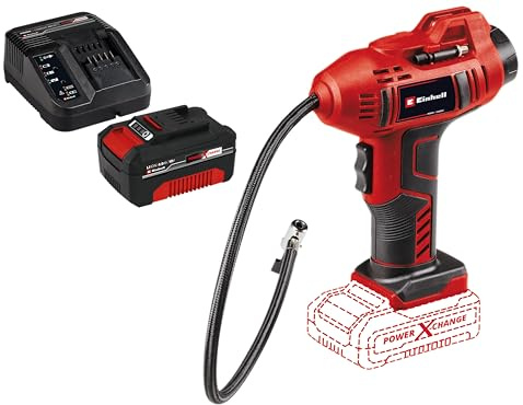 EINHELL Akku-Autokompressor CE-CC 18 Li Kit (1x 4,0 Ah)