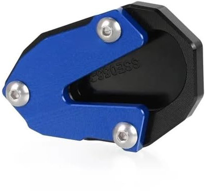 AXCAR Motorrad-Ständer Vergrößerungsplatte Fuß-Seitenständer-Verlängerungspolster Für Y&amaha Für R6 Für YZF-R6 Für YZFR6 Für YZF Ständer Stützpolster