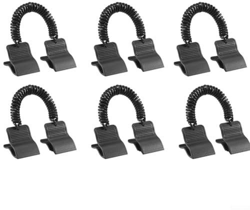 6 Pcs Swimming Pool Solar Cover Clips, Wind Guard Pool Solar Cover Clips, For Various Types Of Pool Covers