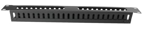 COOPHYA Organizador de Cables Metálico para Rack de Gestión de Cables Servidor Resistente para Montaje Bastidor para Oficina y Hogar