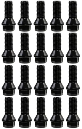 Rufutle Pernos De Rueda para BMW E46 E90 E39 E60 E53 325i X3 X4 X5 X6 M3 M4 M5 M6 i3 i8, Pernos de Rueda M12x1,5 M14x1,25 36136781150/36136781151