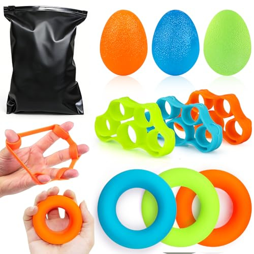 Fingertrainer Klettern Ball Handtraining Handtrainer Set Hand Grip Trainer Strengthener Finger