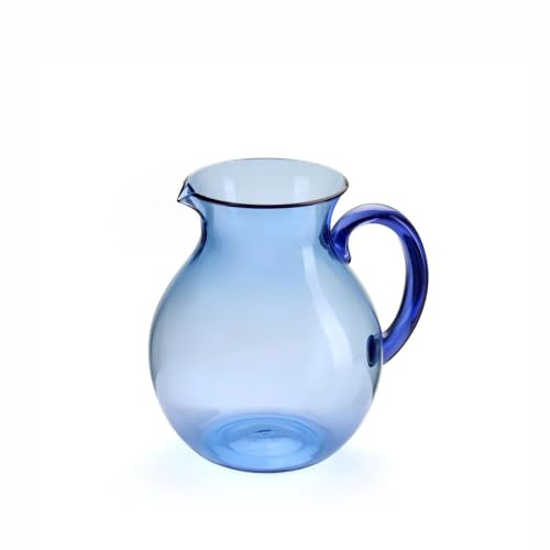 Guzzini Caraffa Balloon 2 Lt in Plastica a Base Biologica Blu – Caraffa Leggera e Pratica per Cucina e Tavola