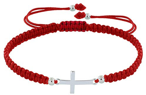 LES POULETTES BIJOUX - Sterling Silber 925 Armband Überqueren Geflecht Link - Classics