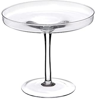 SWEET HOME Alzata per Dolci e Frutta in Vetro Trasparente cod.AD11821LU cm 13h diam.15 by Varotto & Co.