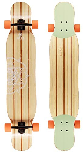 BTFL Dancer Longboard Complete Sydney 115 x 23 cm, Ink. Achsen, Rollen. Perfekt zum Dancing für Anfänger und Fortgeschrittene, Komplettboard für Tricks und Moves Aller Art, Cruiser Longboard