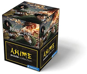 Clementoni Attack on Titan Puzzle 500 Teile - Legespiel für Manga & Anime Fans - Geschenk für Kinder ab 14 Jahren & Erwachsene, 35138