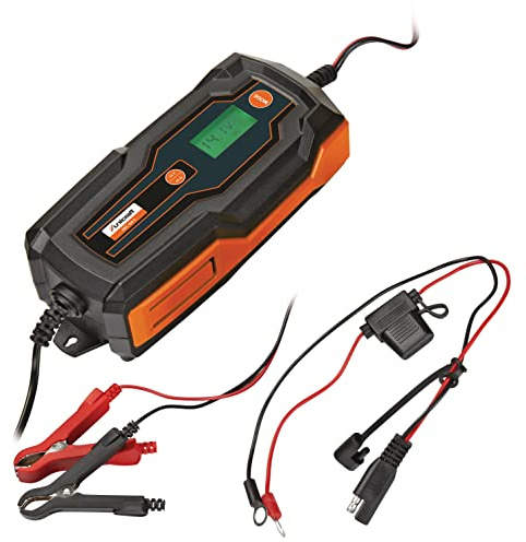Unicraft EBC 160 E 6851005 - Cargador electrónico de batería (Tipo Wet, Gel, AGM, Capacidad de Carga 4-200 Ah, Corriente de Carga 2/10 Ah)