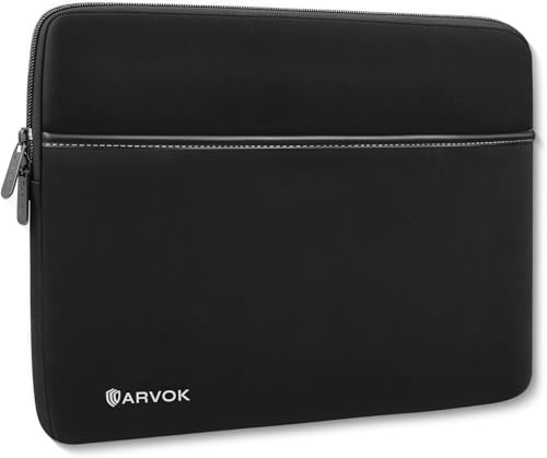 ARVOK 13 13,3 14 Zoll Laptoptasche Schutzhülle für MacBook Air/Pro (M3 - M1), Laptophülle mit Klein Fall für HP/Dell/Lenovo/Asus/Acer/Samsung, Wasserdicht Neopren Laptop Sleeve Case mit Tasche