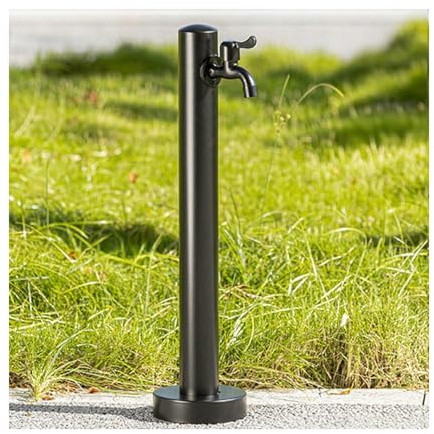 HBOOMOEM Colonna d'Acqua da Giardino Quadrata per Esterni，Fontana da Giardino in Stile Antico，Adatto per Irrigazione di Giardini, Fattorie, Ranch, Cortili E Lavaggi.(60cm/23.6in,A)