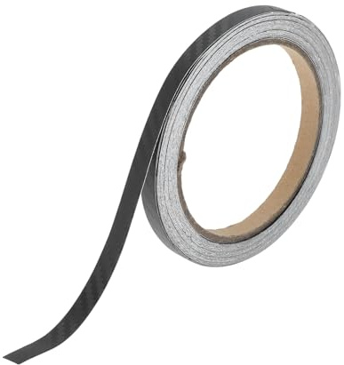 Hihaha Cinta De Rayas 8mmx10m Patrón De Fibra De Carbono Rayas Para Autos Motos Y Botes Calcomanías De Rayas Pegatinas DIY Negro 1 Pcs