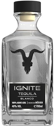 Ignite Tequila Blanco | 100% Blue Weber Agave | klarer Premium-Tequila aus Mexiko | 40% Vol. | 700 ml | Best of Class Platinum – SIP Awards 2023