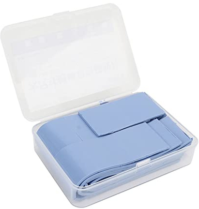 Oumefar 50 St Termiskt Ledande Silikonpad Mjuk, Icke-frätande för Effektiv Kylning Av GPU-grafikkort och Moderkort Storlek 30 X 30 X 2 Mm