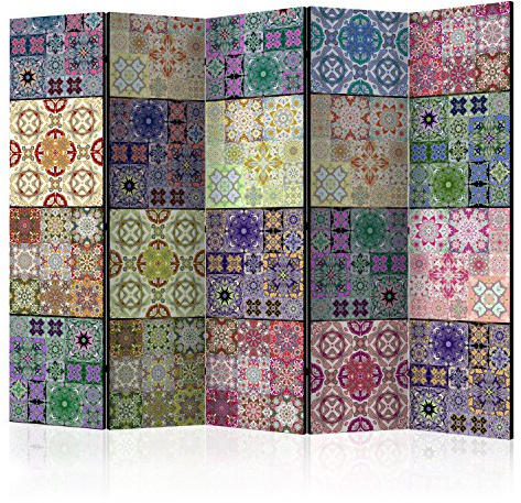 RAUMTEILER/PARAVENT B&D XXL - Mandala Ornament Oriental, 225x172 cm, modern