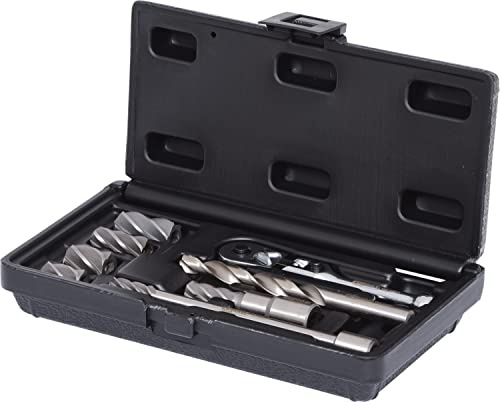 KS Tools 150.2410 1/4 Master ABS-Sensoren-Reibahlen-Satz, 8-tlg