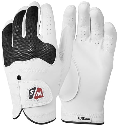 Wilson Sporting Goods Herren W/S Conform MLHC M Innenhandschuh, Weiß, Medium