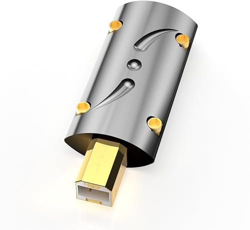 Viborg Drucker Druckerkabel USB 2.0 B Stecker,24K Vergoldete Kontakte,Typ B-Stecker (UB201)