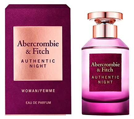 Abercrombie & Fitch Authentic Night For Women Eau De Parfum Spray 50ml