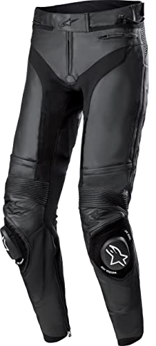 Alpinestars Kombihose Lederkombi Motorradhose mit Protektoren Missile V3 Lederkombihose schwarz 50, Herren, Sportler, Ganzjährig