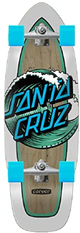 Santa Cruz x Carver Surfskate Komplettboard Wave Dot Cut Back 29.95