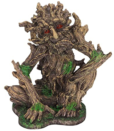 Aquarium Dekorationen Aquarium Baum Gesicht Dekor Simulation Harz Statue Hohle Baum Figur Für Aquarium Dekoration