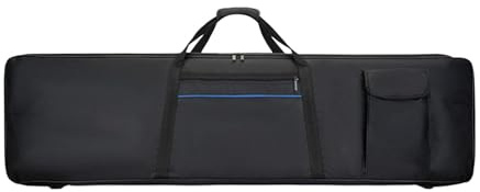 F Fityle E-Piano-Koffer, Handtasche, 88 Tasten, Digitalpiano-Tasche, Tragetasche, Keyboard-Koffer mit Tasche für Schulmusikstudios, Reisen, groß