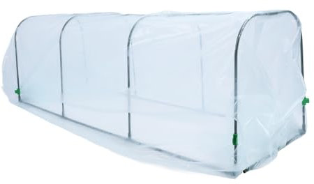 Mini Invernadero, Invernadero Portátil con Cubierta Impermeable de PE, Casa de Flores, Tienda Transparente Interior Al Aire Libre para Plantas Pequeñas, Germinación de Vivero