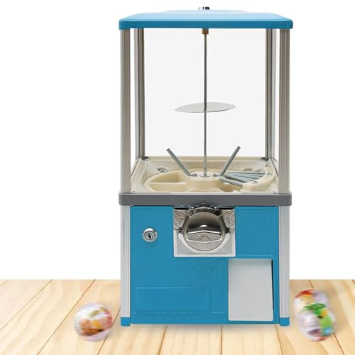 Ostreemaner Capsule Vending Machine, Commercial Candy Gumball Machine, Capsule Toys Vending Dispenser, Bubble Candy Dispenser, For Game Stores Retail Stores,B