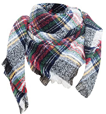 Cocila Black of Friday Weihnachten Maedchen Winterschal Schals & Tücher Für Herren Fleece Halswaermer Damen Pieces Schal Misty Rose Orange Accessoires Damen Sale Angebote Top Angebote