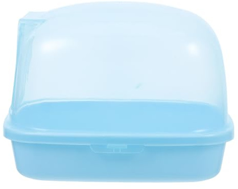 iplusmile Bagnetto per Criceti in Plastica ABS Scatola di Sabbia per Pulizia e Comfort Nascondiglio per Gabbia Accessori per Piccoli Animali Domestici