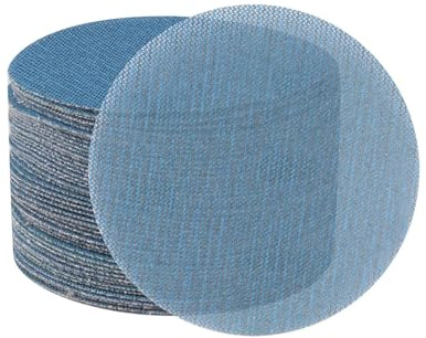 Lot de 40 disques abrasifs en maille de 125 mm - 12,7 cm - Grain 80/100/120/320/600 - Sans poussière - Pour meubles en bois et sols de voiture