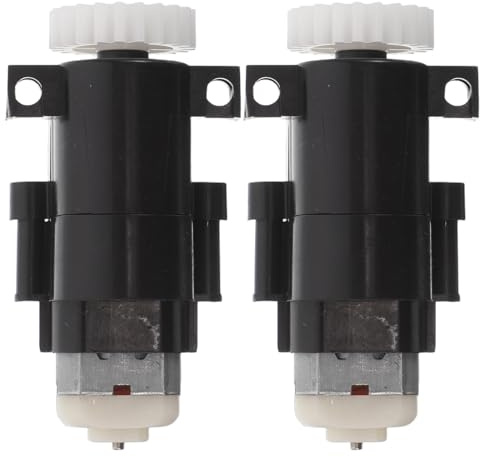 Zerodeko 2 unidades de para cubo de basura con tapa abatible automática, caja de engranajes, sistema de transmisión accionado por engranajes para accesorios de oficina en casa.