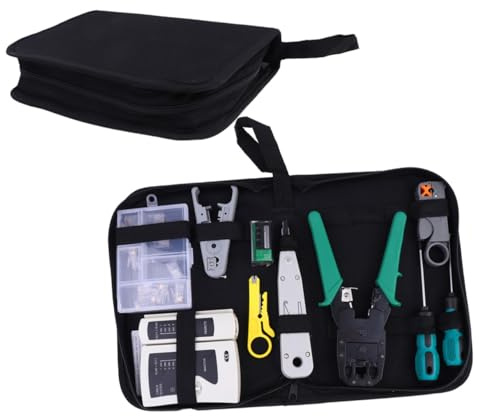 Network Repair Tools Kit with Cable Tester 12 in 1