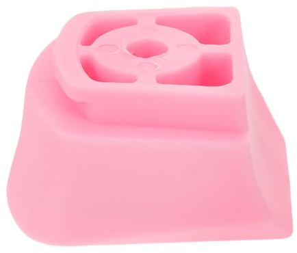 MAGICLULU Bloc de Frein pour Patins à roulettes Garçon et Filles Plaquettes de Frein Haute Adhérence Couleur Rose Foncé Accessoire de Remplacement Solide pour Patins en Ligne Sécurité