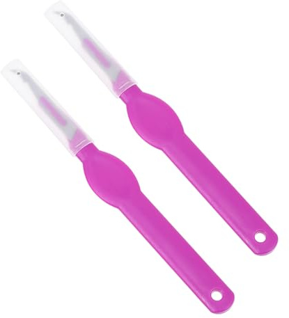 BESTonZON Lot de 2 Découseurs de Couture Multifonctions DIY Coupe-Fils Ergonomiques Extracteurs de Filetage Précis pour Atelier et Usage Domestique Outil Détacheur de Points Solide