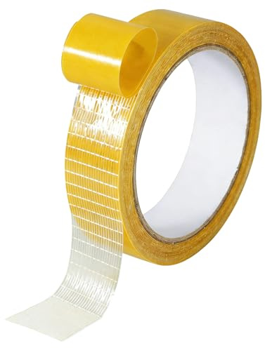 UICCVOKK Saumband zum Aufbügeln 2,5 cm x 10 m - Doppelseitiges Bügelband | Hoher Klebkraft Bügelband zum Hose Kürzen,Wasserdicht Bügelband für Vorhänge Ohne Nähen Bügeln für Kleidung, Teppich, Kunst
