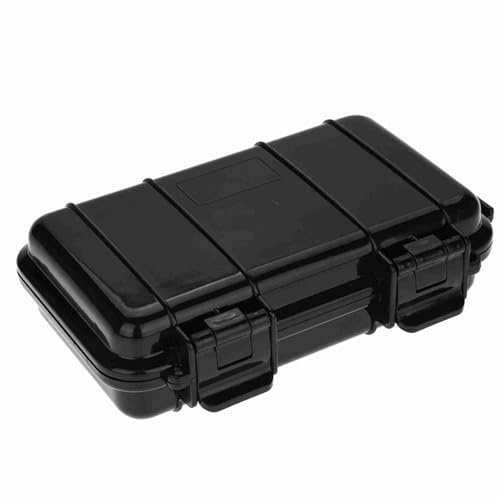 Robuste Outdoor Aufbewahrungsbox 17x11x5cm - Wasserdichte, stoßfeste und druckfeste Schutzbox für Survival-Ausrüstung, Tauchmasken, Munition wichtige Utensilien Ideal Camping, Outdoor-Abenteuer siche